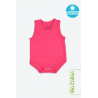 J Body 0-36 mesi - Bio Cotton Summer - Smanicato - 2-pack - Fucsia/Righe Bianco-Fucsia