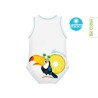 J Body 0-36 mesi - Bio Cotton Summer - Smanicato Tropical Tucano