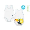 J Body 0-36 mesi - Bio Cotton Summer - Smanicato Tropical Tucano