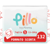 Pillo Taglia 5 - 11/16 Kg 132 Pz (4 pacchi) - Pannolini Enjoy