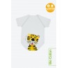 J Body 0-36 mesi - Bio Cotton 4Season - Mezza manica - Tigre