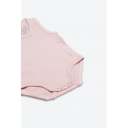 J Body 0-36 mesi - Bio Cotton Summer - Smanicato Rosa