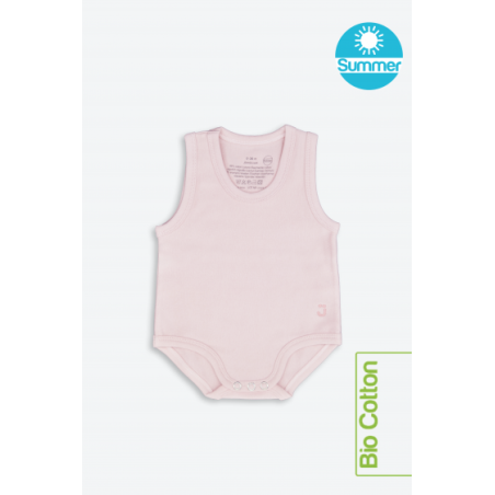 J Body 0-36 mesi - Bio Cotton Summer - Smanicato Rosa