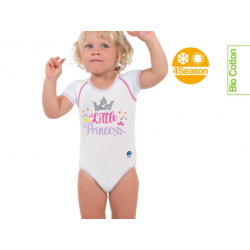 J Body 0-36 mesi - Bio Cotton 4Season - Mezza manica - Little Princess