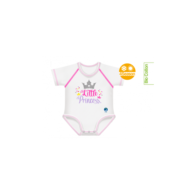 J Body 0-36 mesi - Bio Cotton 4Season - Mezza manica - Little Princess