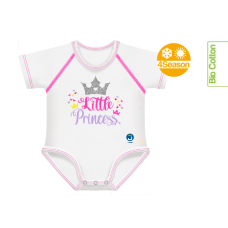 J Body 0-36 mesi - Bio Cotton 4Season - Mezza manica - Little Princess