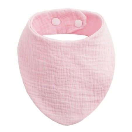 Rammelaartje - Bandana con bottoni automatici - Rosa