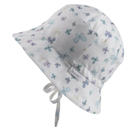 Sterntaler - Cappellino stampato Farfalle - Bianco