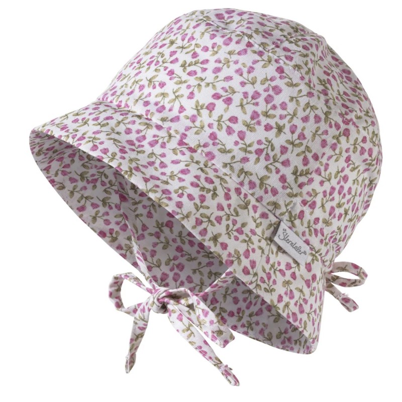 Sterntaler - Cappellino stampa Floreale - Bianco