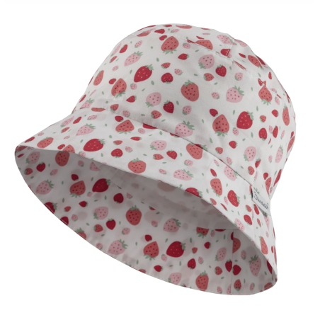 Sterntaler - Cappellino stampa Fragole - Écru