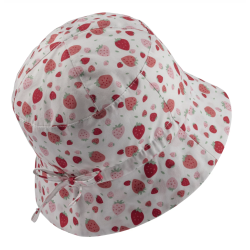 Sterntaler - Cappellino stampa Fragole - Écru