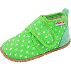 GIESSWEIN - Pantofola Slim Fit - 100% Cotone - Verde pois