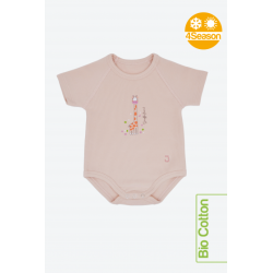 J Body 0-36 mesi - Bio Cotton 4Season - Mezza manica - Giraffa New