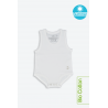 J Body 0-36 mesi - Bio Cotton Summer - Smanicato - Bianco