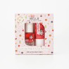 Miss Nella - Duo Set - Smalto + Lip Balm - Luuvy Wuvvy/Strawberry 'n' Cream