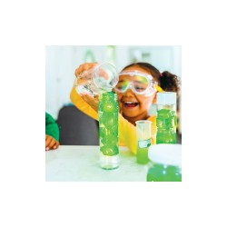 Glo Pals - Cubi luminosi Pippa - Verde - Set da 4 - Adatto da 3 anni - 100% Plastica Riciclata