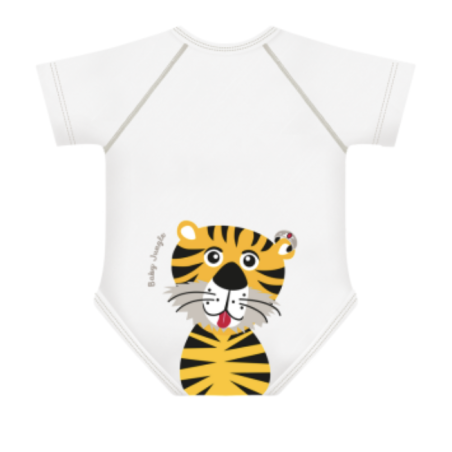 J Body 0-36 mesi - Bio Cotton 4Season - Mezza manica - Tigre