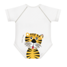 J Body 0-36 mesi - Bio Cotton 4Season - Mezza manica - Tigre