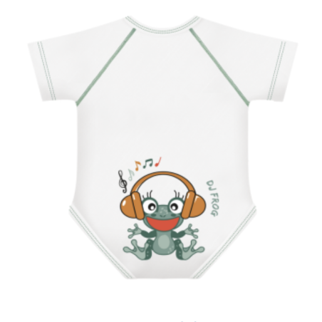 J Body 0-36 mesi - Bio Cotton 4Season - Mezza manica - Dj Frog