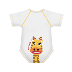 J Body 0-36 mesi - Bio Cotton 4Season - Mezza manica - Giraffa