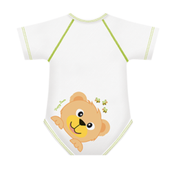 J Body 0-36 mesi - Cotton Bio Warm - mezza manica - Orsetto