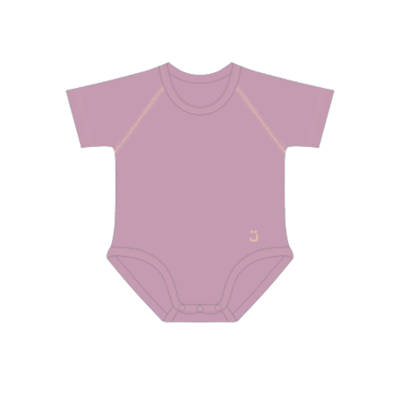 J Body 0-36 mesi - Bio Cotton 4Season - Mezza manica - Lavanda