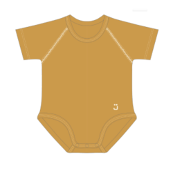 J Body 0-36 mesi - Bio Cotton 4Season - Mezza manica - Senape