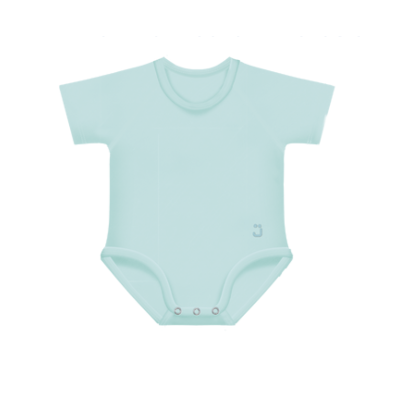 J Body 0-36 mesi - Bio Cotton 4Season - Mezza manica - Light Blue