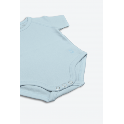 J Body 0-36 mesi - Bio Cotton 4Season - Mezza manica - Light Blue