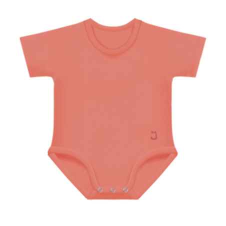 J Body 0-36 mesi - Bio Cotton 4Season - Mezza manica - Corallo