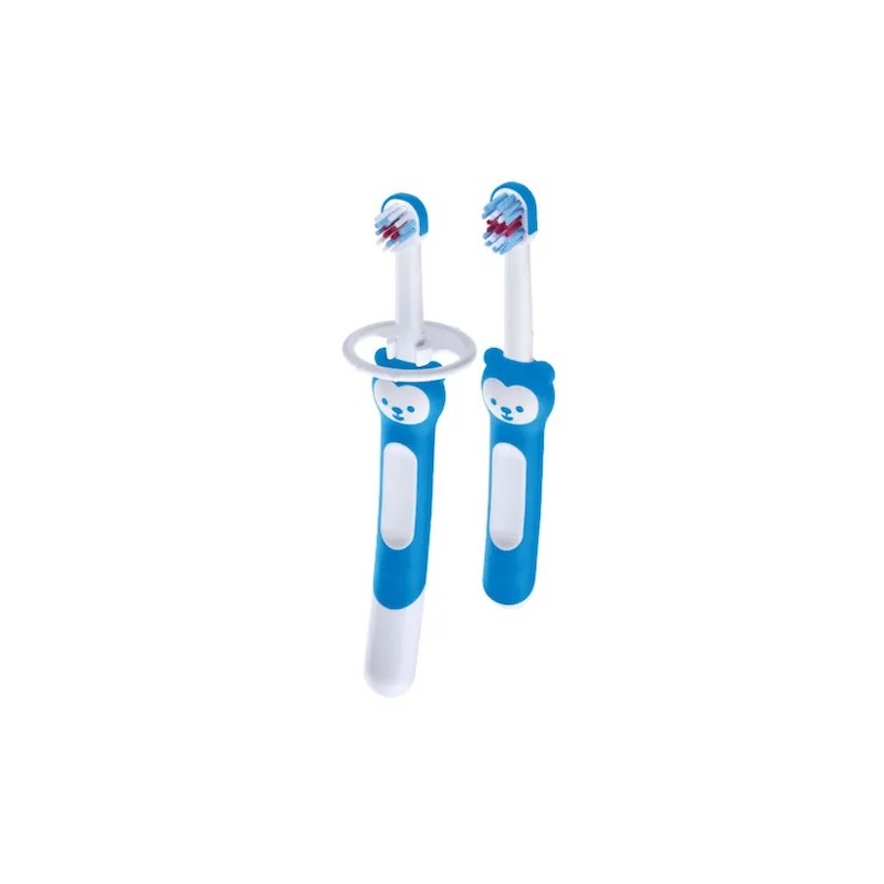 Mam - Learn to Brush Set - Azzurro 5m+