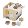 Tryco Baby - Scatola Forme Geometriche a Incastro in Legno - 7 Forme Diverse