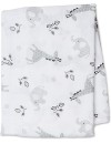 Lulujo Baby  Copertina Swaddle 120 x 120 cm, Afrique - 100% mussola di cotone