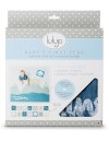 Lulujo Baby  Kit Primo Anno I Will Move Mountains - Copertina Swaddle in Mussola di Cotone + 14 Cards