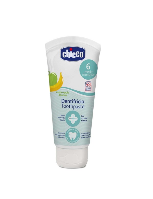 Chicco - Dentifricio gusto mela&banana - 50 ml