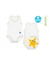 J Body - 0-36 mesi  - Bio Cotton Summer - Smanicato Stella Marina