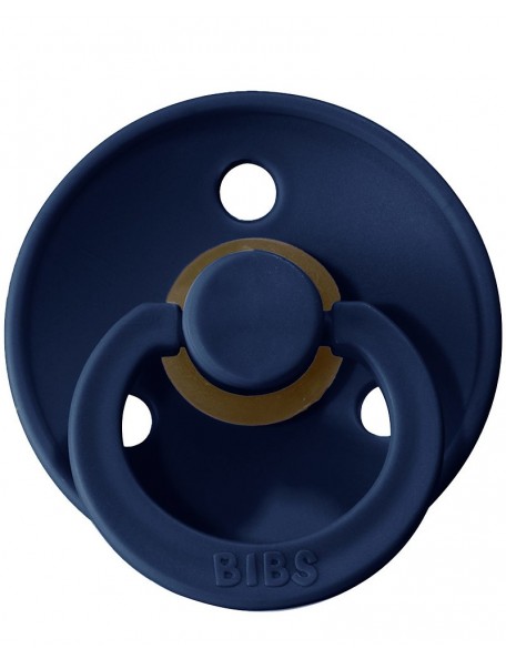 Bibs Colour - Set 2 Succhietti - 6-18M - Blu Scuro/Blu Ghiaccio