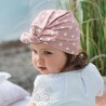 Sterntaler - Turbante in jersey - Rosa - Pois