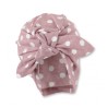 Sterntaler - Turbante in jersey - Rosa - Pois