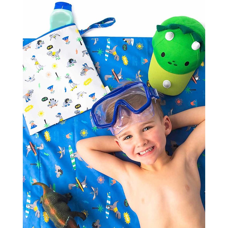 Flapjackkids - Pochette Impermeabile Porta Costume - Dino