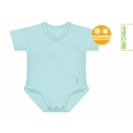 J Body 0-36 mesi - Bio Cotton 4Season - Mezza manica - Aqua Green