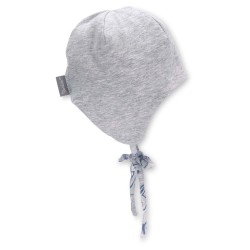 Sterntaler - Cappellino Reversibile con laccetto - Grigio Stampa Orsetti