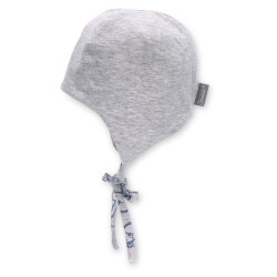 Sterntaler - Cappellino Reversibile con laccetto - Grigio Stampa Orsetti