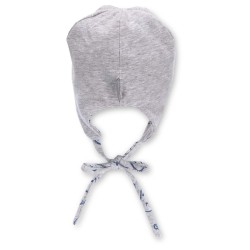 Sterntaler - Cappellino Reversibile con laccetto - Grigio Stampa Orsetti